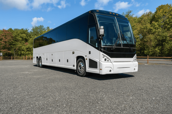 Charter Bus Rental Castle Rock 56 Passenger Charter Bus
